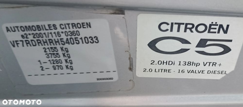 Citroën C5 2.0 HDi Attraction - 17