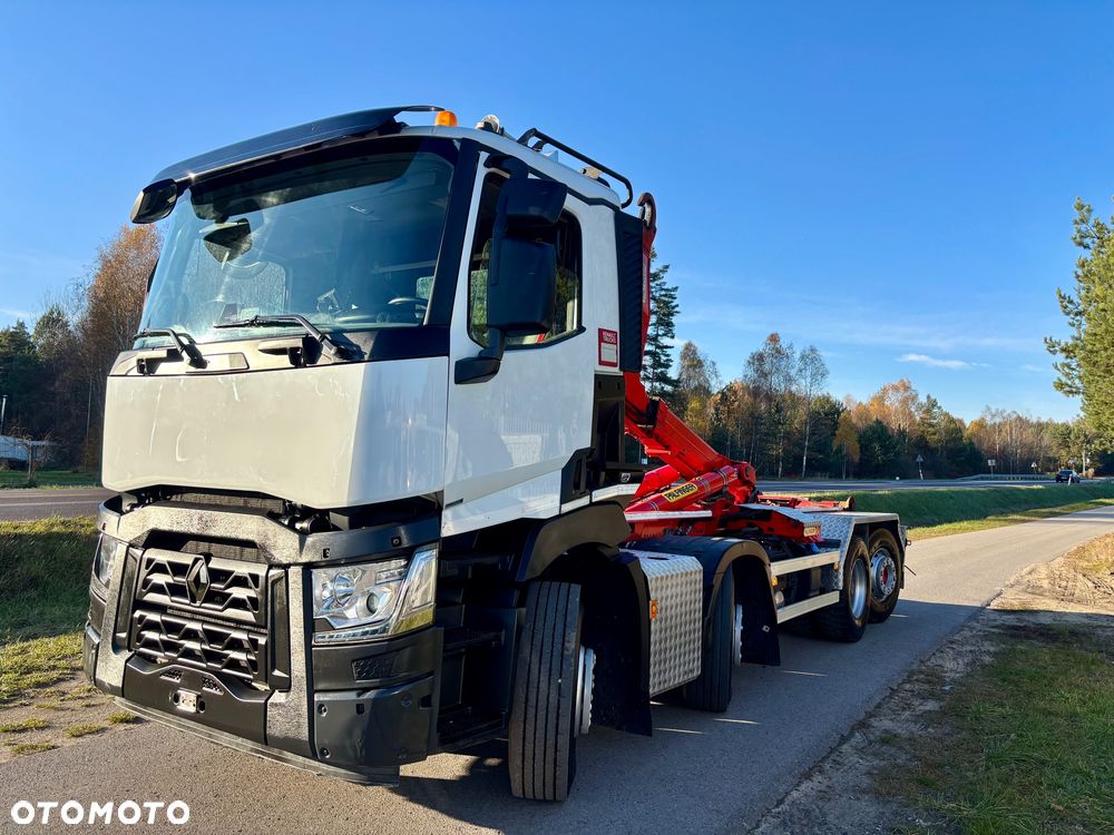 Renault Kerax 460 KM 8x2 tylna os podnoszona oraz skretna Sprowadzony ze Szwajcarii - 8