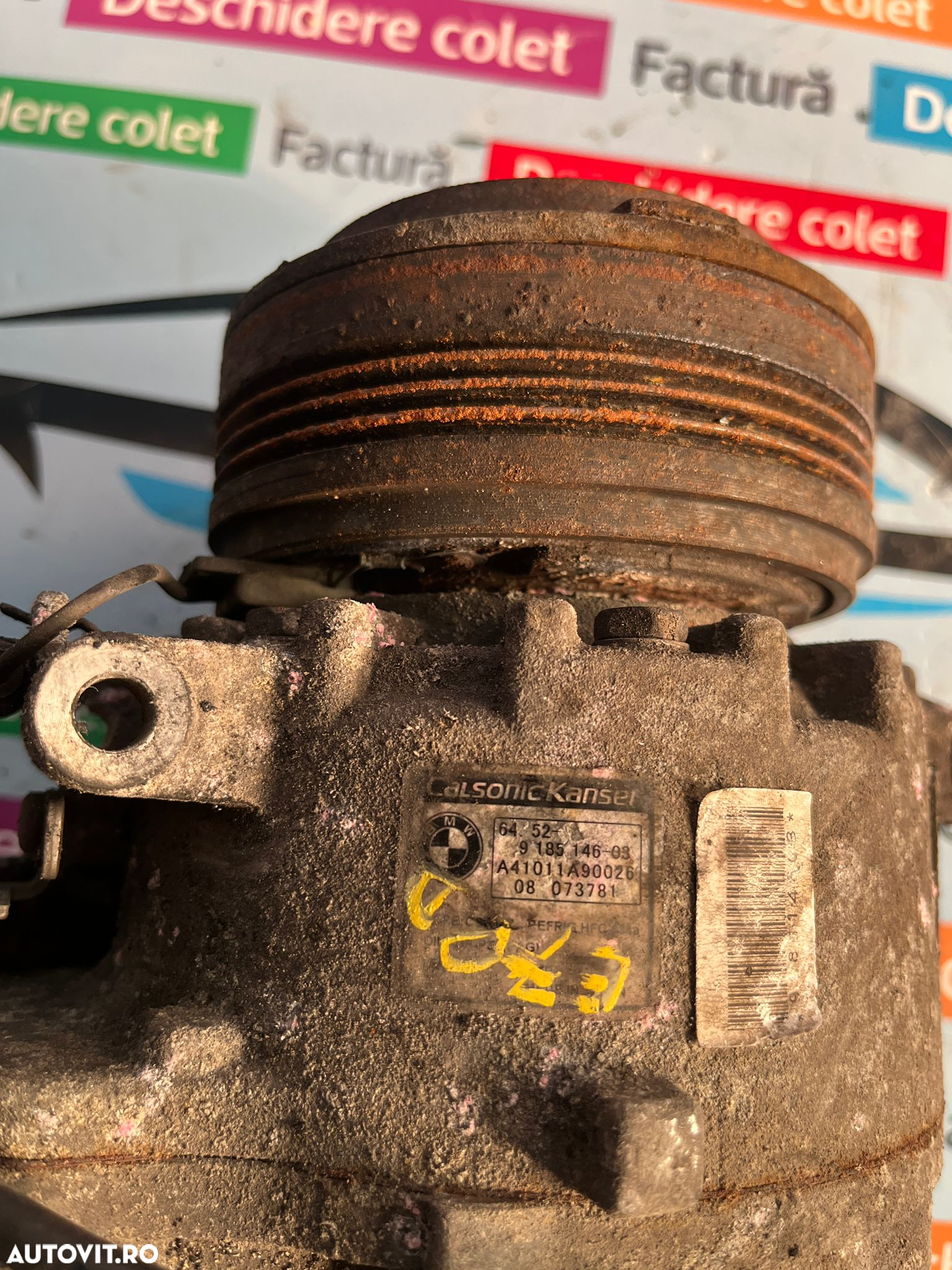 Compresor clima BMW X5 E70 3.0d 2007 2009 9185146 03 - 2