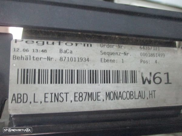 Embaladeira Plastica Bmw 1 (E87) - 3