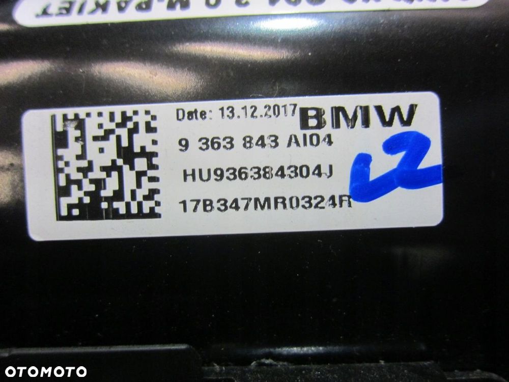 BMW X3 G01 G02 X4 PODUSZKA KOLANOWA LEWA 79363843 ORYGINAŁ USA 72129363843 - 7