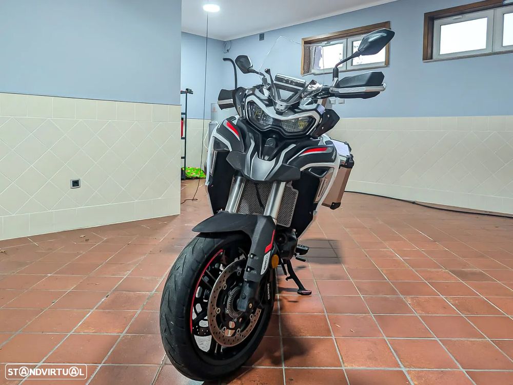 Benelli TRK 702 Malas Originais Alumínio - 7