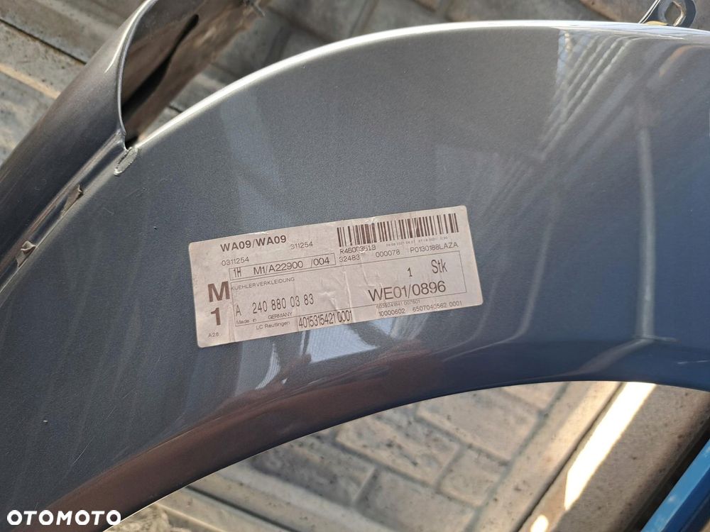 mercedes w223 w 223 s klasa maybach błotnik prawy lewy oryginał - 4