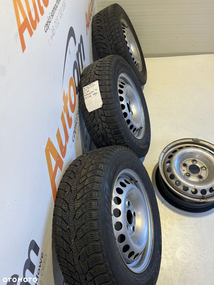 4XFelgi 3XOPONY stalowe Volkswagen OE 6.5" x 16" 5x120 ET 52 - 4