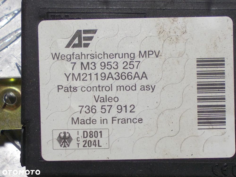 Seat Alhambra zestaw startowy 1.9 TDI - 5