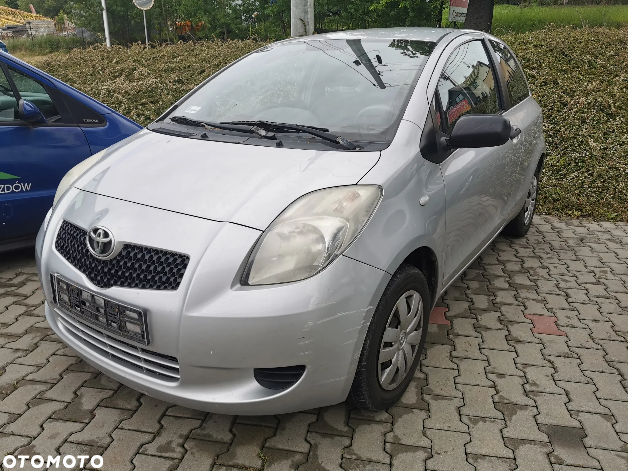 Zderzak tył Toyota, Yaris II 2007r 3D - 7