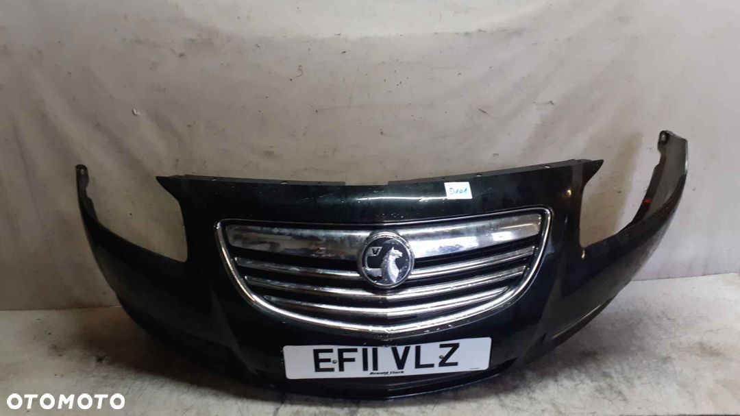 ! ZDERZAK PRZÓD PRZEDNI DO OPEL INSIGNIA A I Z22C CZARNY - 1
