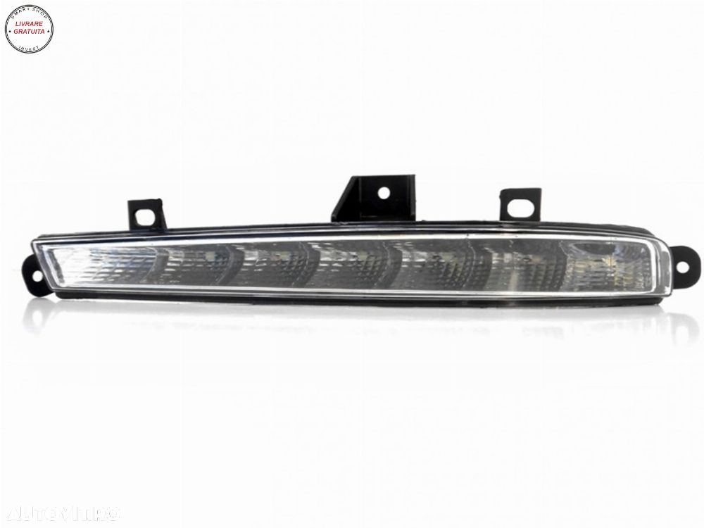 Lumini de zi dedicate LED DRL Mercedes W221 S-Class (2010-2013) Dreapta Stanga- livrare gratuita - 4