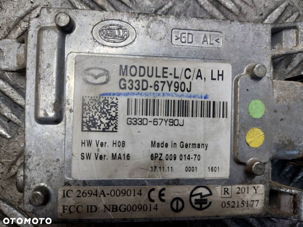 MODUŁ MARTWEGO POLA MAZDA 6 II GH G33D-67Y80J G33D-67Y90J - 5