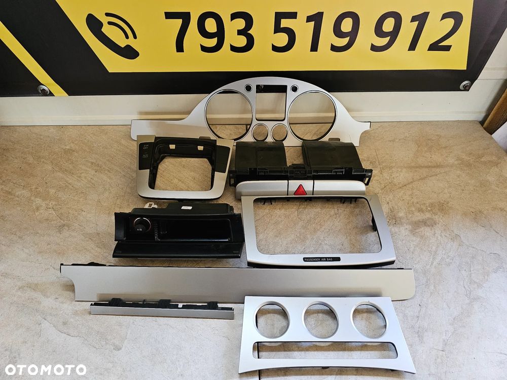 VW PASSAT B7 DEKORY DEKOR KOMPLET EU - 1