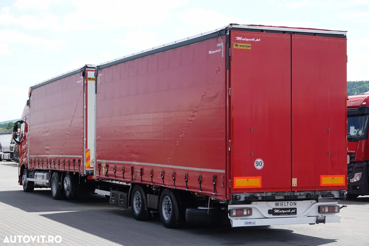 Volvo FH 460 / TANDEM SET 120 M3 / I-PARK COOL / WIELTON / TRANSPORT / 2021 / DUPĂ CONTRACTUL DE SERVICE GOLD - 5