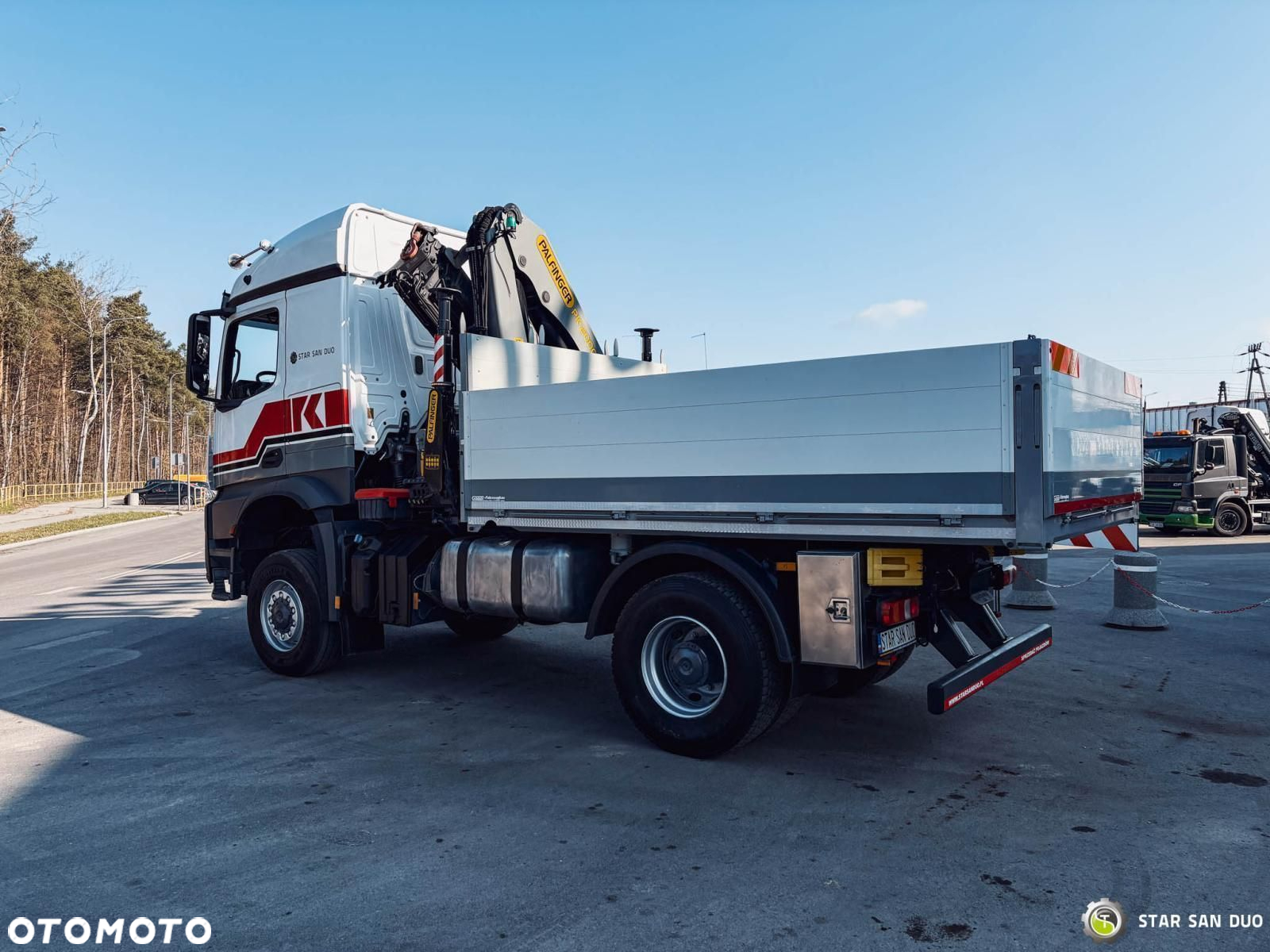 Mercedes-Benz AROCS 1851 4x4 PALFINGER PK 20002 HDS Żuraw Crane Kran - 10
