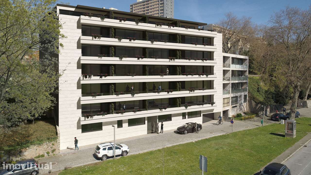 Edifício Santiago: apartamentos T0 a T3 à venda em Leça da Palmeira - Grande imagem: 1/10
