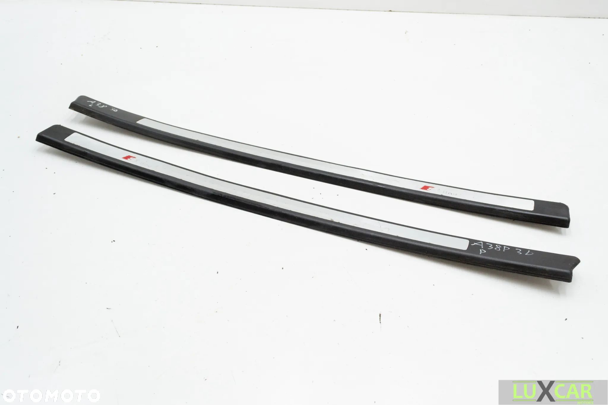 AUDI A3 8P 3D S-LINE LISTWY PROGOWE NAKŁADKI GORLICE - 1