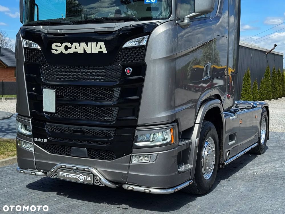 Scania S 540 / ACC / CAŁA NA PODUCHACH  / RETARDER / DUŻA NAVI / VIRTUAL KOKPIT / Z NIEMIEC - 3
