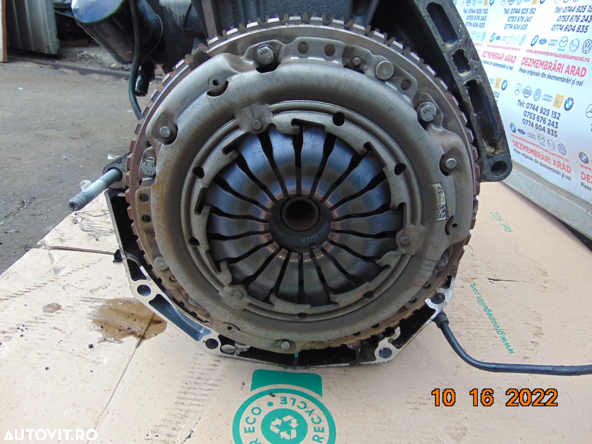 Volanta Renault 1.5 euro 6 ambreiaj placa presiune disc ambreiaj Clio Captur Nissan Micra Logan MCV - 2