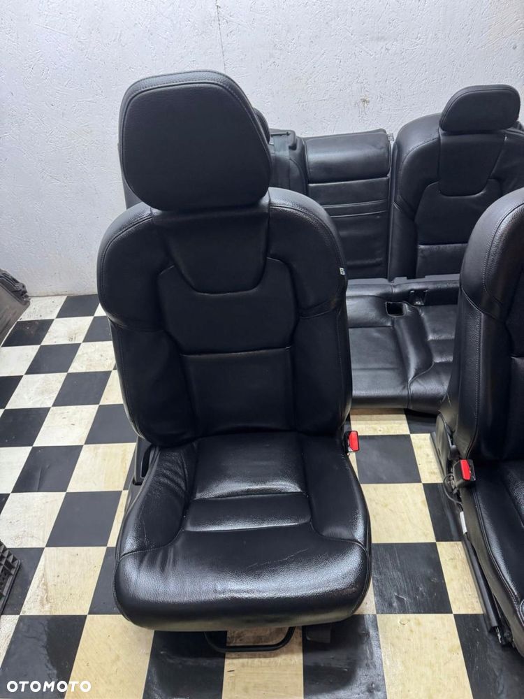 fotele fotel lewy prawy kanapa tył volvo xc60 ii 2017- skóra - 2