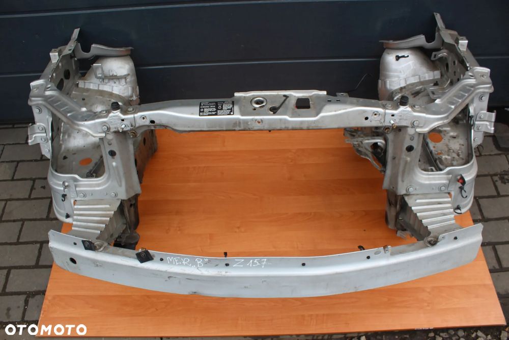 PAS PRZEDNI CZOŁÓWKA WZMOCNIENIE BELKA ABSORBERY KOMPLET OPEL MERIVA B Z157 - 11