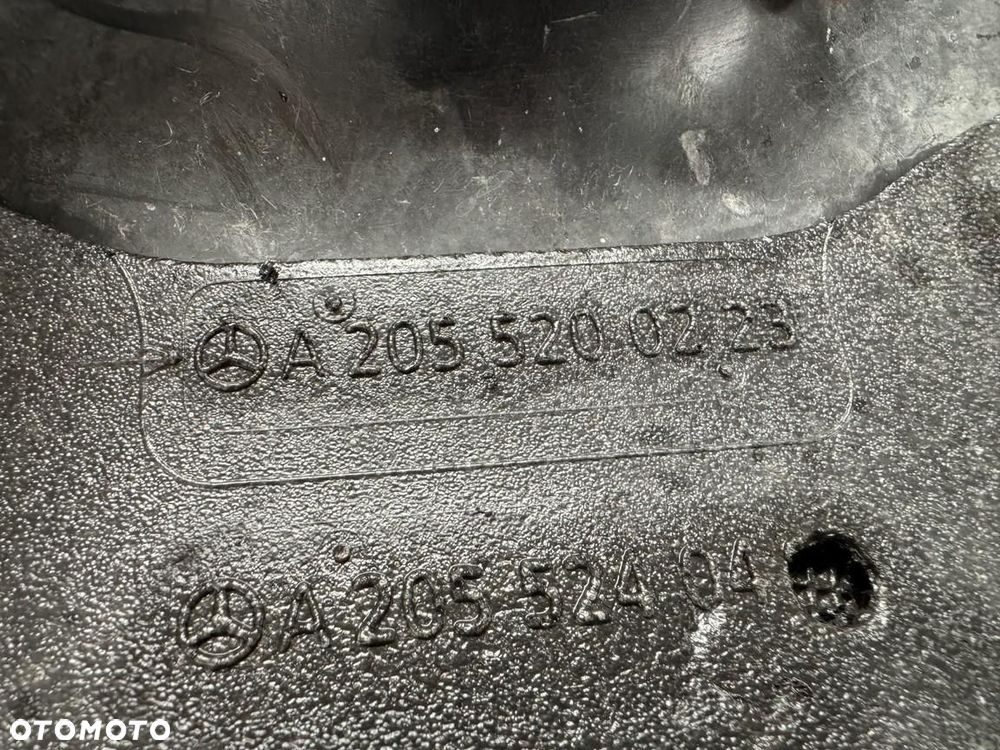 Osłona Płyta pod silnik Mercedes c klasa 205 a2055240223 - 2