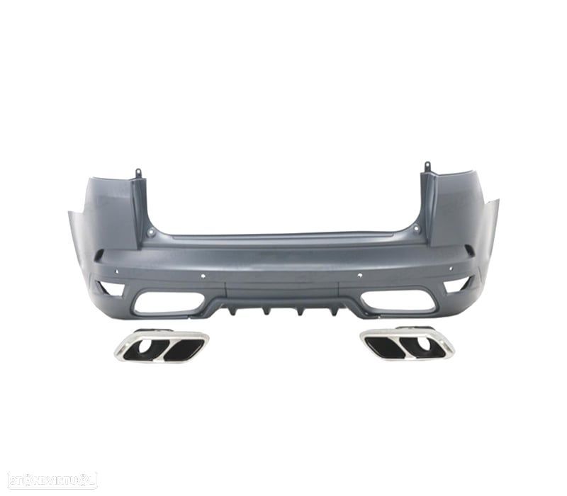 PARA-CHOQUES TRASEIRO RANGE ROVER SPORT L494 13-17 LOOK SVR 2019 - 2