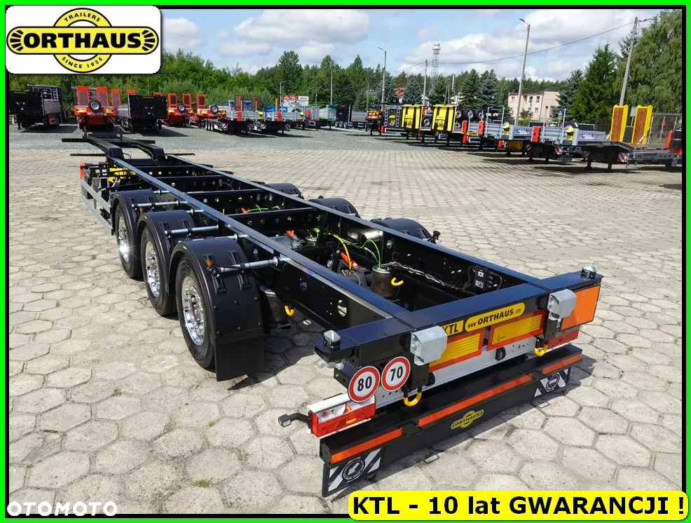 Orthaus Podwozie LEKKIE na kontenery 40/45 Ft HC, pełny ADR EX3 ! - 9