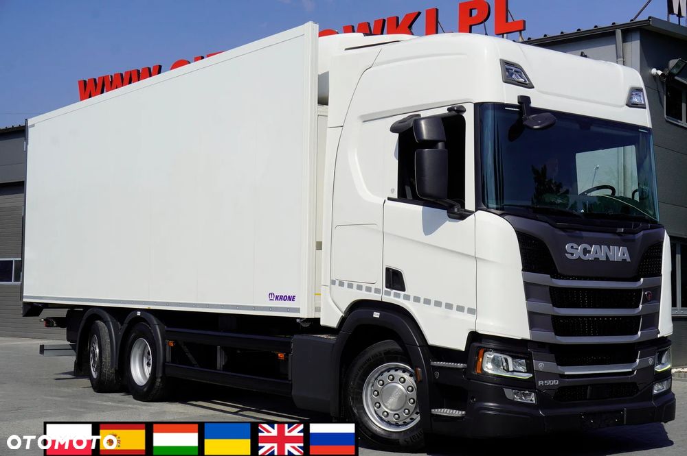 Scania R500 / Chłodnia KRONE 19 EPAL / Doppelstock / Carrier Supra 1150 / oś skrętna_258993 - 1