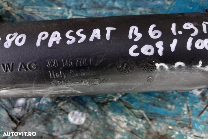 Furtun intercooler 3C0145770B 3C0145770B Volkswagen VW Passat B6 [200 - 3