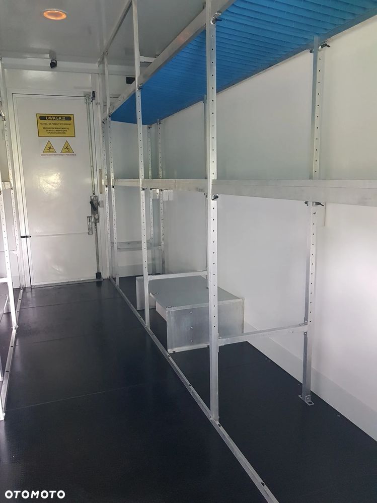 Iveco DAILY KONTENER NISKOPODŁOGOWY 4,43x2,23x2,42 SKLEP FOODTRUCK BAR KLIMA KONIOWÓZ KAMPER - 34