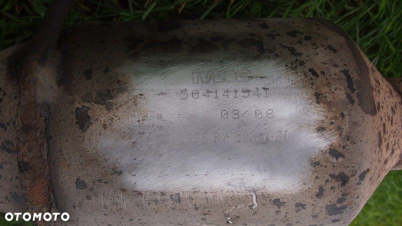 tłumik iveco daily 06-11 wydech 504141545 oryginał - 5