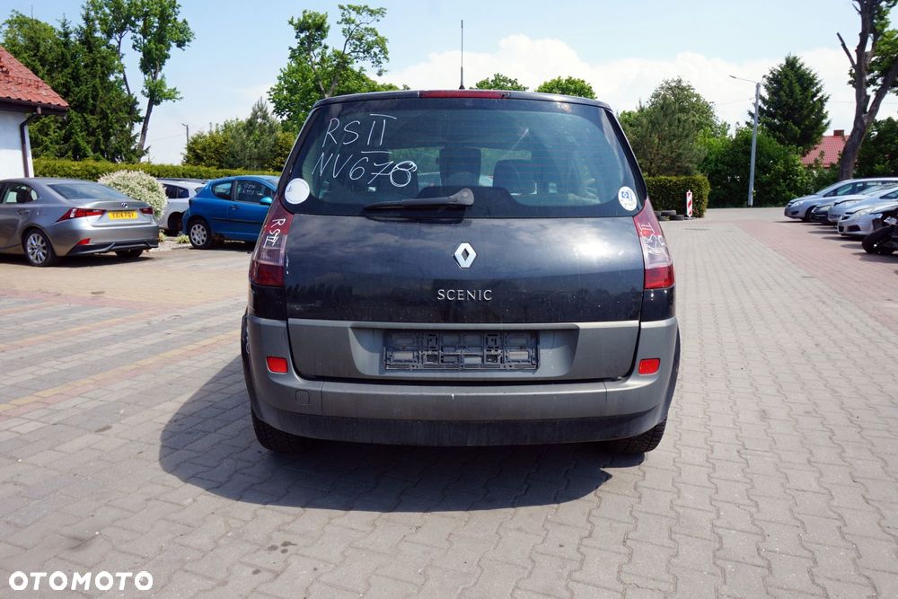 RENAULT SCENIC II PH1 2003 NV676 1.9 DCI F9Q812 120KM ND0002 CZARNY na części - 4