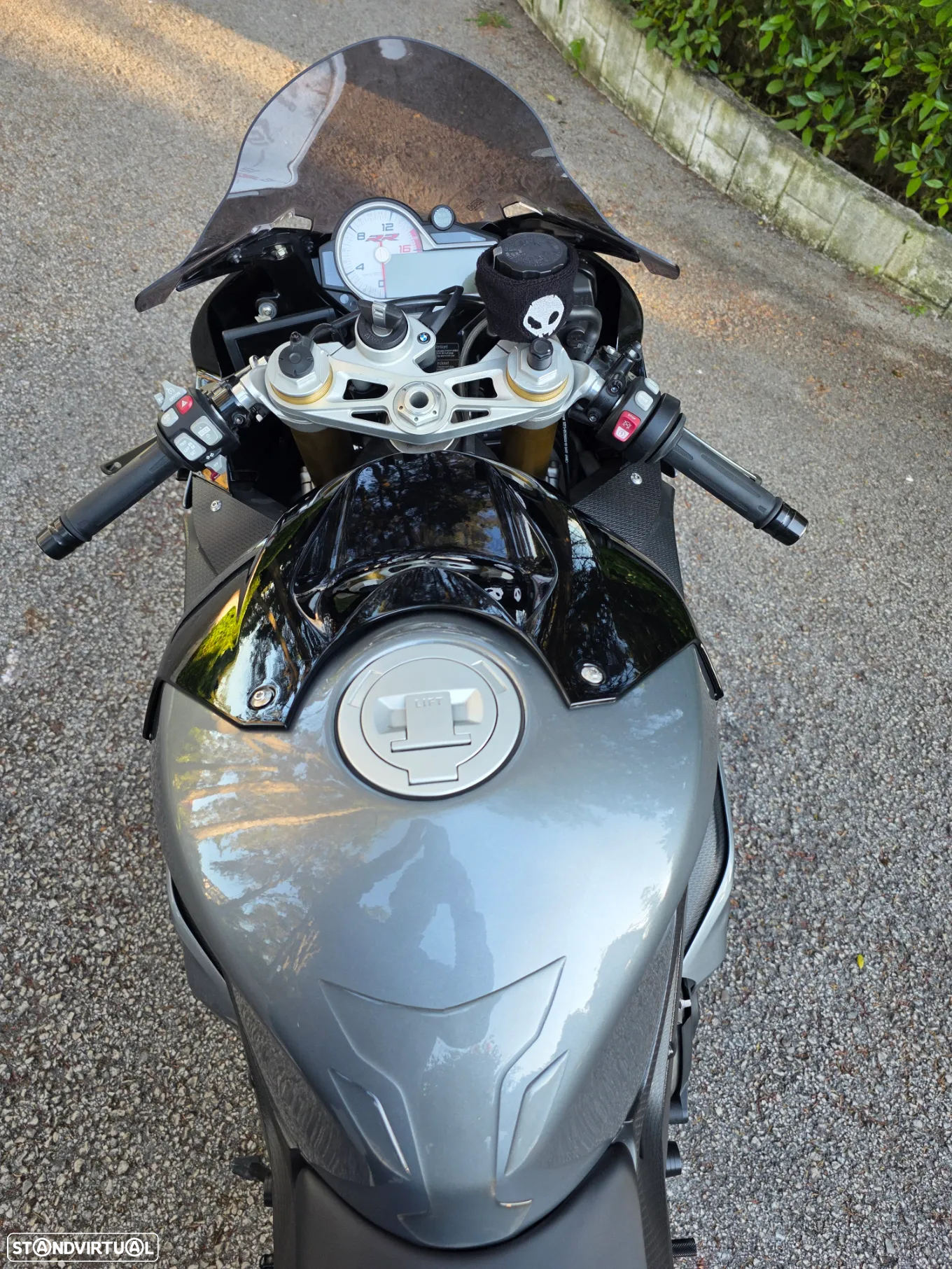 BMW S 1000 RR JANTES CARBONO ESCAPE COMPLETO ARROW C/NOVA ACEITO RETOMA - 11
