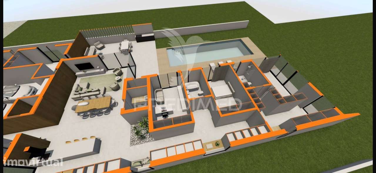Terreno de 3.310 m² com Projeto Aprovado para Moradia Moderna com P... - Grande imagem: 4/11