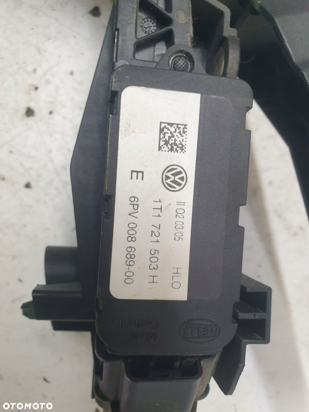 POTENCJOMETR PEDAŁ GAZU VW CADDY III 1T1721503H - 4