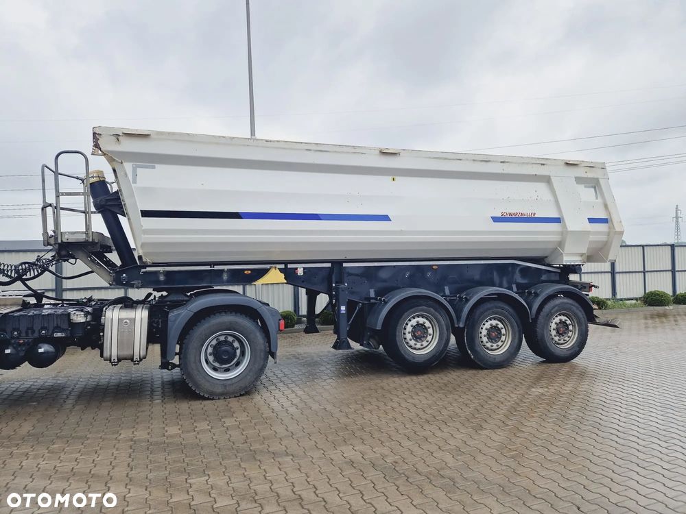 Schwarzmuller K3A * wywrotka stalowa * 27m3 * pod ciągnik 4x4 * siodło 1 380 mm * - 13