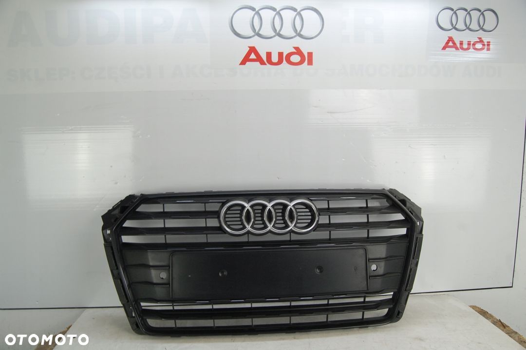 GRILL ATRAPA AUDI A4 B9 8W COMPETITION S-LINE BLACK - 1