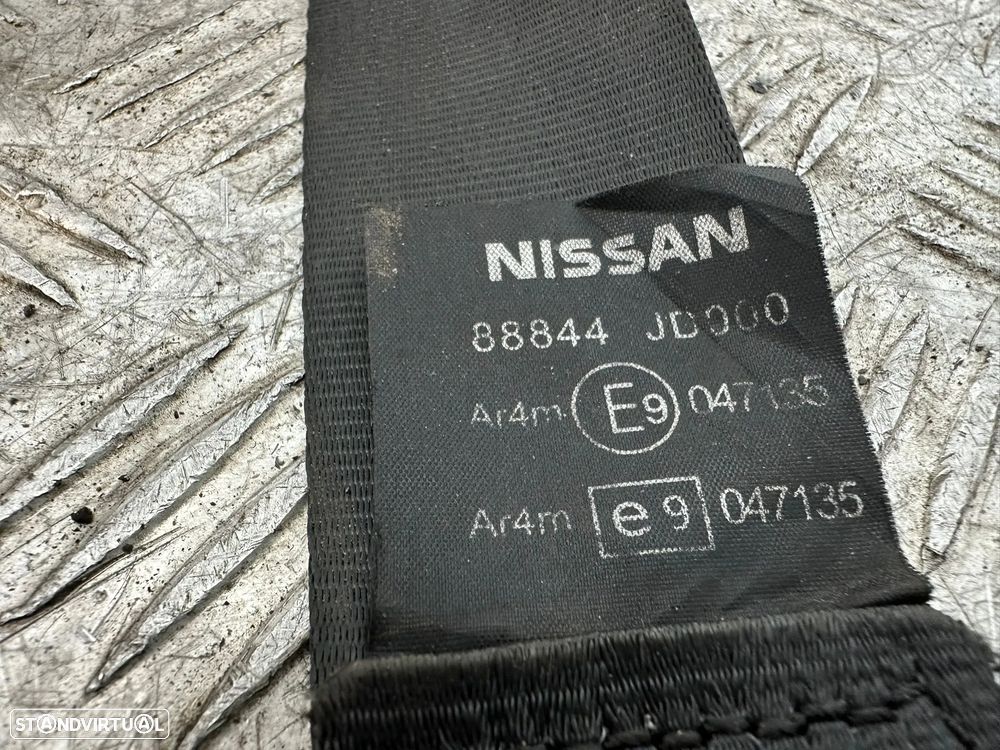 .Conjunto Cinto De Segurança Frente Frontais Tras Traseiro Esquerdo Original Nissan Qashqai J10 2006 - 20014 - 6