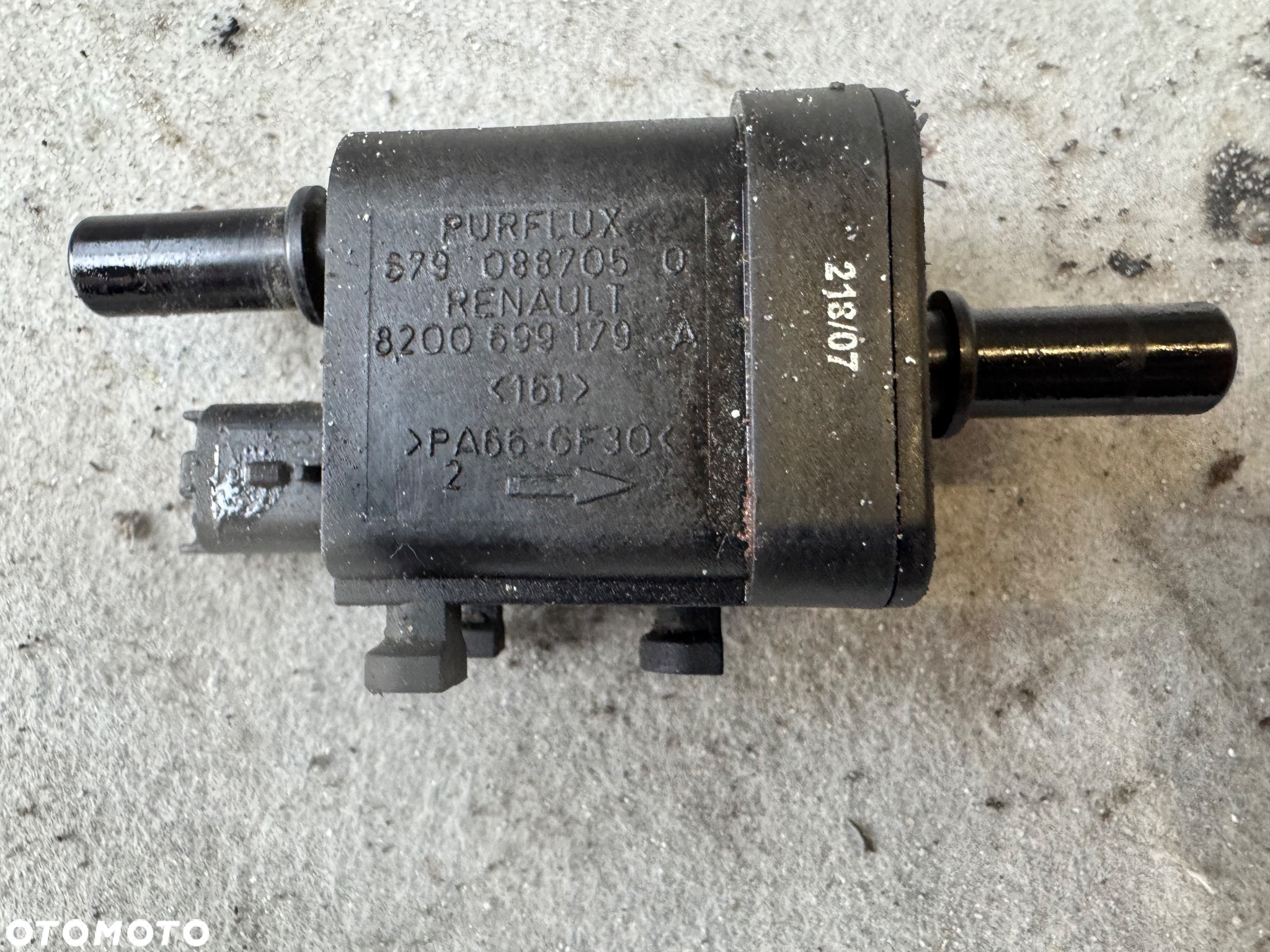 RENAULT LAGUNA III 07- 2.0 DCI CZUJNIK PALIWA REGULATOR ZAWÓR PODCIŚNIENIA 8200699179 - 2