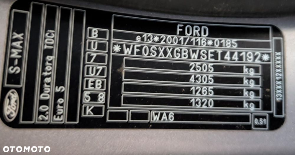 SILNIK KOMPLETNY WTRYSKIWACZE TURBINA FORD S-MAX MK1 LIFT 2.0 TDCI UFWA - 10