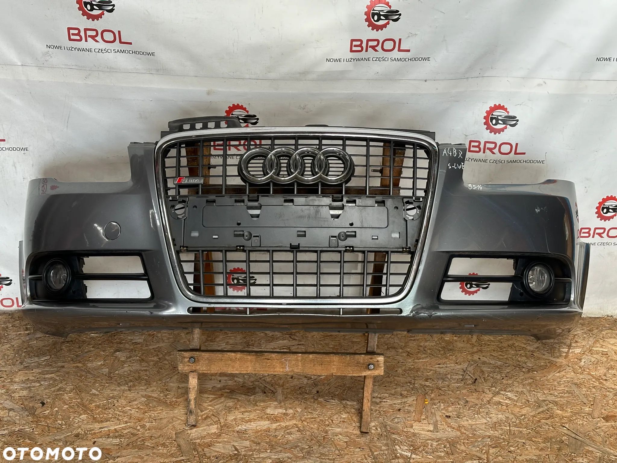 ZDERZAK PRZEDNI AUDI A4 B7 S-LINE - 1