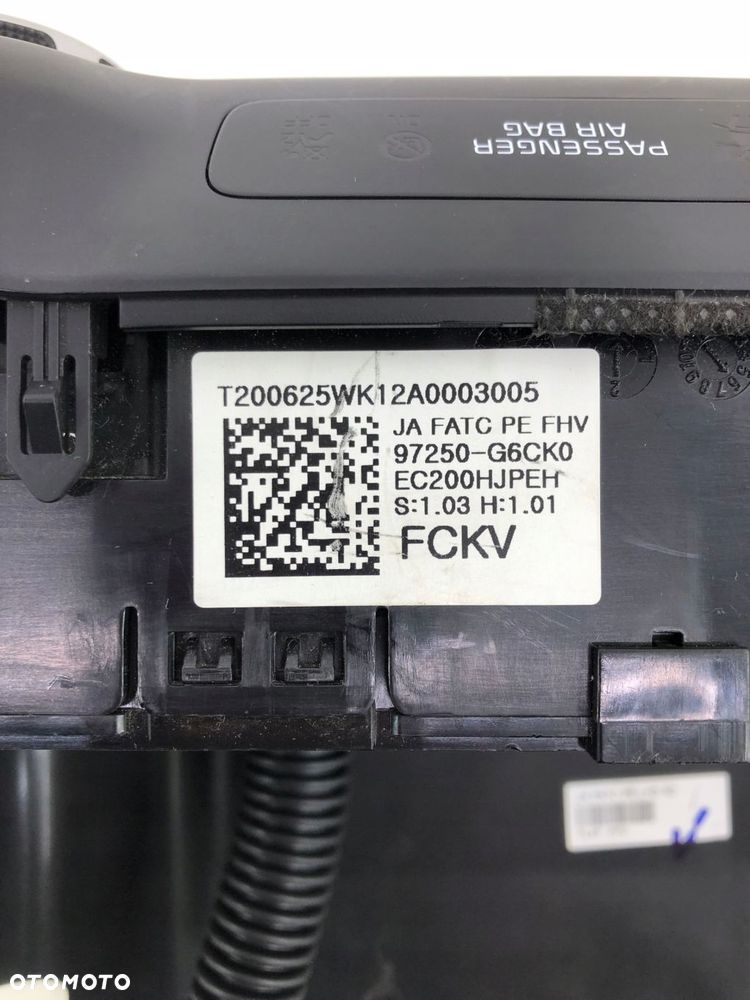 KIA PICANTO III PANEL KLIMATYZACJI 97250-G6CK0 - 8