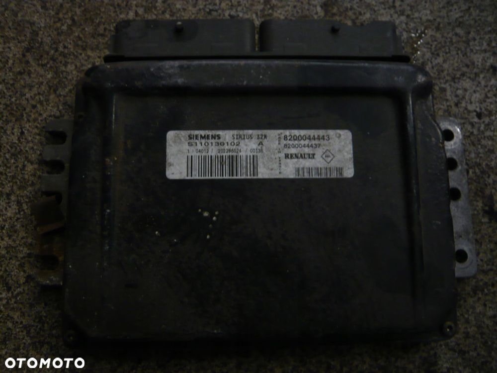 komputer sterownik silnika s110130102a renault twingo - 1