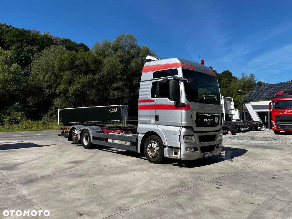 MAN TGX 18.480 // Euro 5 // 6x2 // BDF // Cały na poduszkach // Automat // - 3
