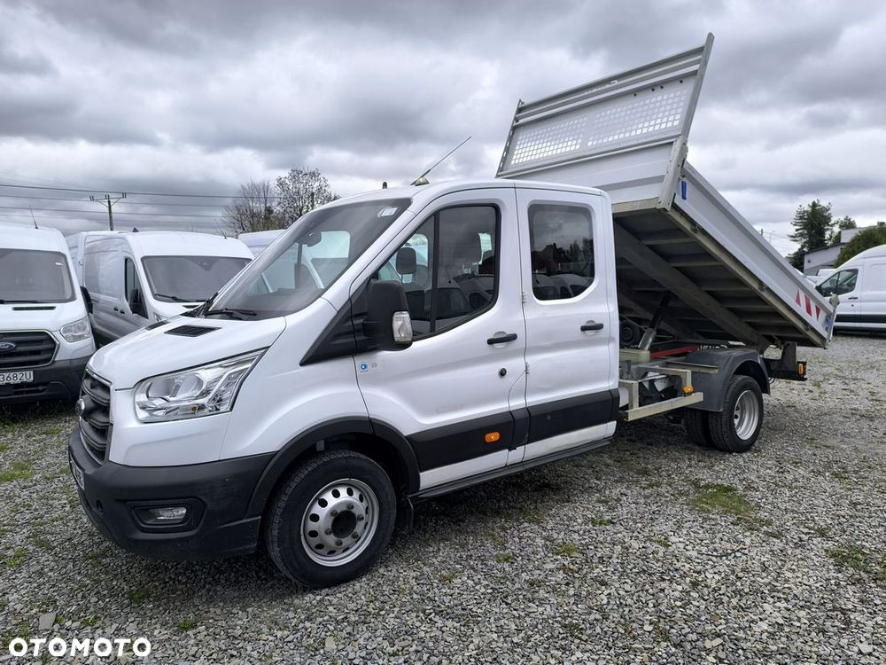 Ford TRANSIT ​*WYWROTKA​*DOKA​*2.0TDCI​*170KM​*TEMPOMAT​*KLIMATYZACJA​*1 - 8