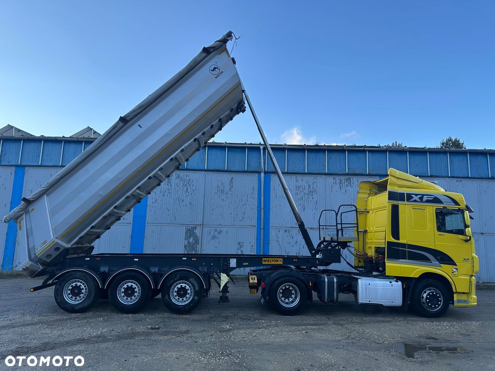 Wielton WYWROTKA NW-3 28m3 HARDOX OSIE SAF OŚ PODNOSZONA PLANDEKA WAGA:5200kg 2015r STAN IDEALNY - 14