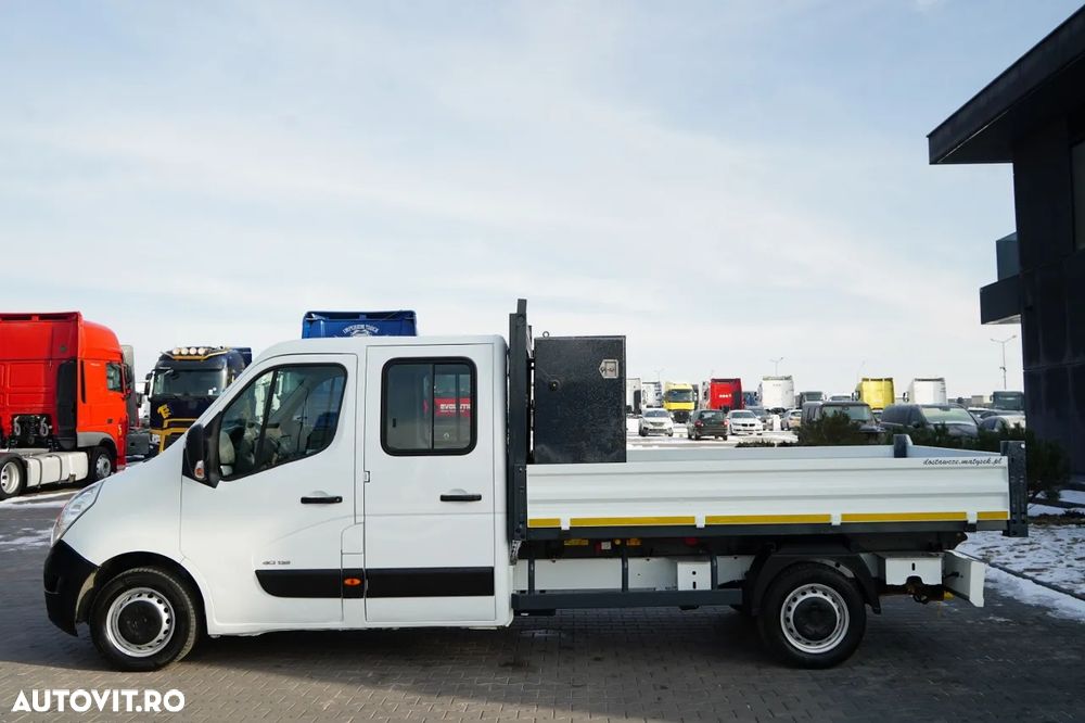 Renault MASTER / DCI 135 / BASCULATOR / CAMION CU OPȚIUNI 7 LOCURI / MANUAL - 12