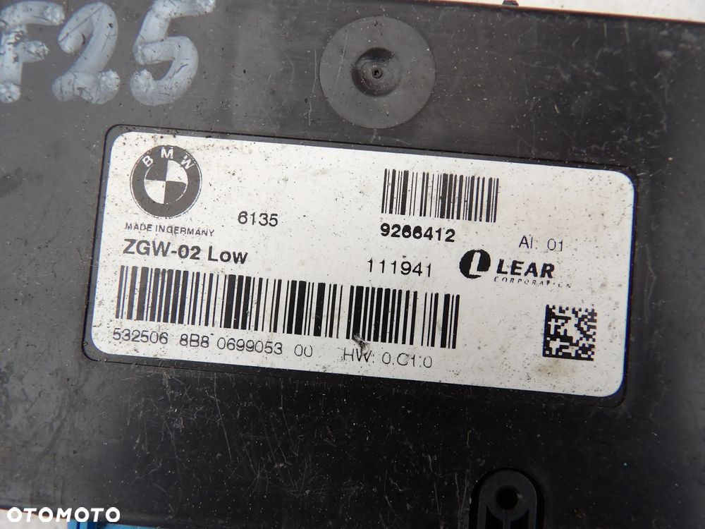 BMW MODUŁ STEROWNIK ZGW - 9266412 - 1