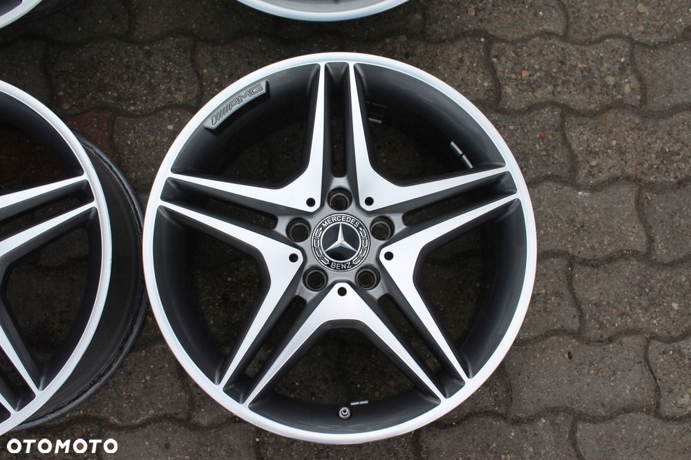 oryg mercedes a-klasa w176 amg 18cali 5x112 et42,5 tpms - 4