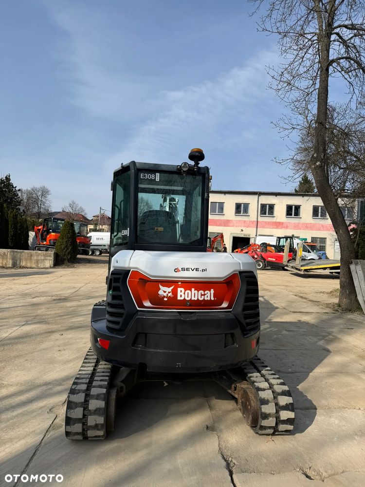 Bobcat E 50 z - Szybkozłacze hydr. , skarpówka hydrauliczna , łyżka 30 cm + 60 cm - 5