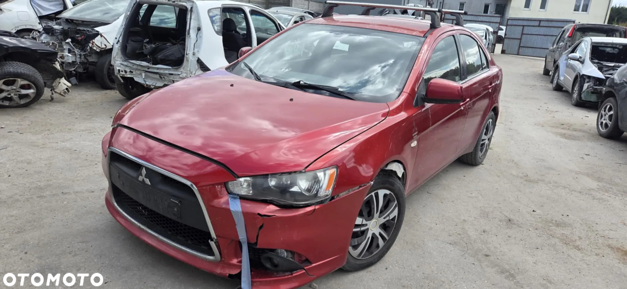 Mitsubishi LANCER X P26 zderzak tył komplet - 7