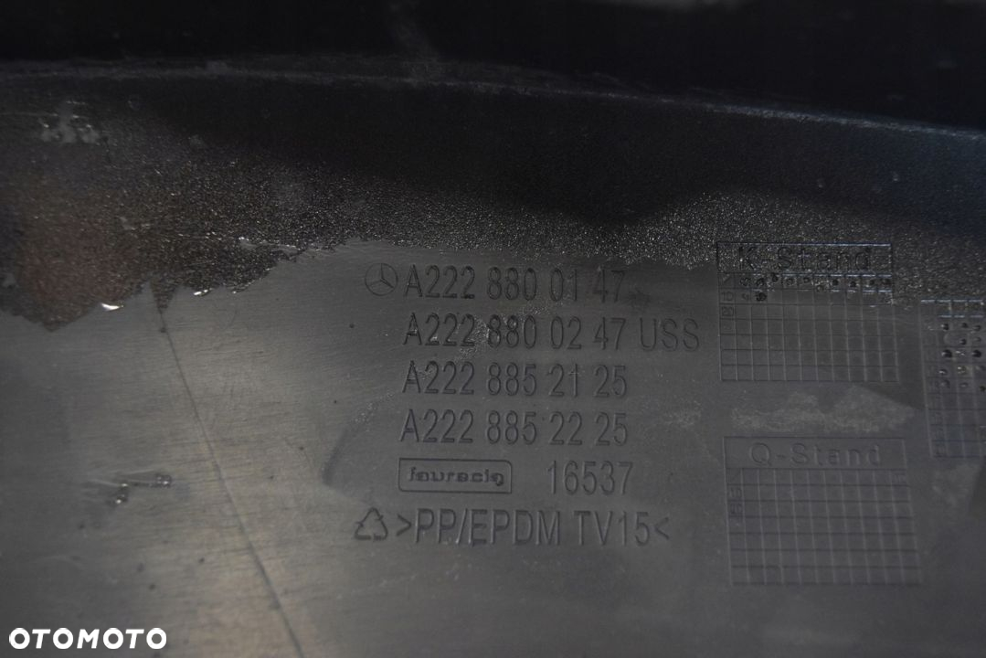 MERCEDES S-KLASA W222 ZDERZAK PRZÓD PRZEDNI - 10